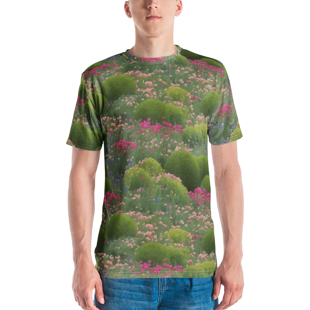 Meadow Mirage on Men's Crew Neck T-Shirt — Front