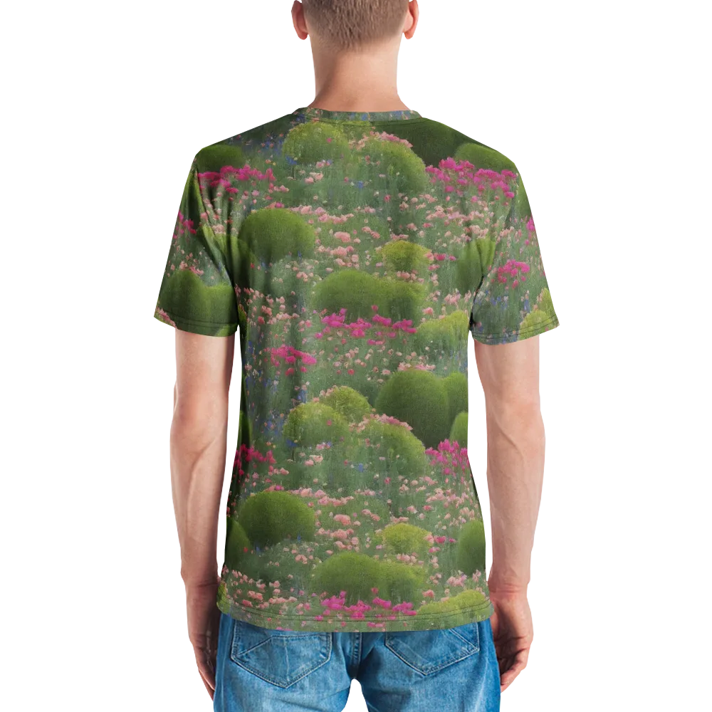 Meadow Mirage on Men's Crew Neck T-Shirt — Back