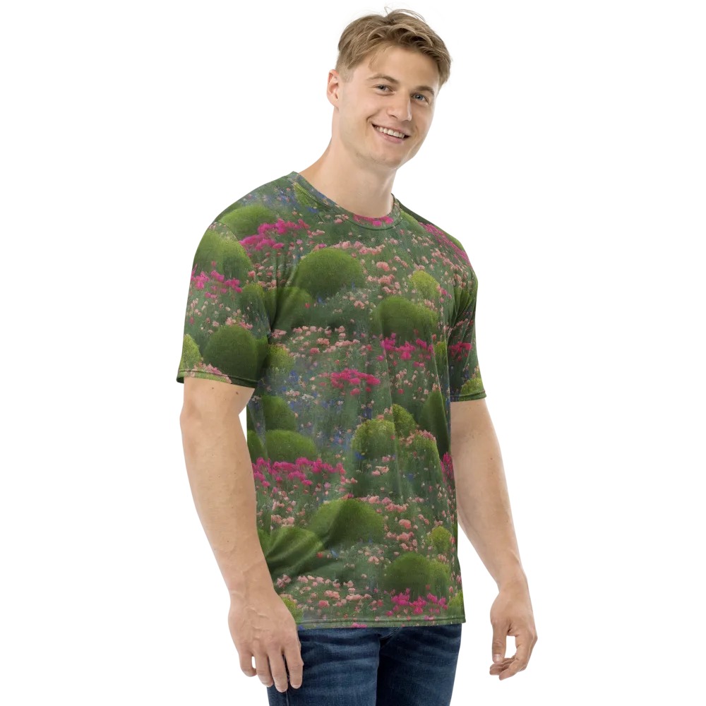 Meadow Mirage on Men's Crew Neck T-Shirt — Right