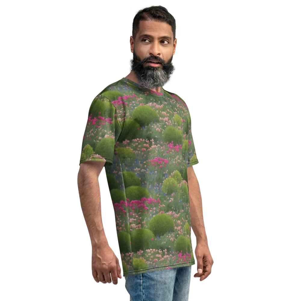 Meadow Mirage on Men's Crew Neck T-Shirt — Right