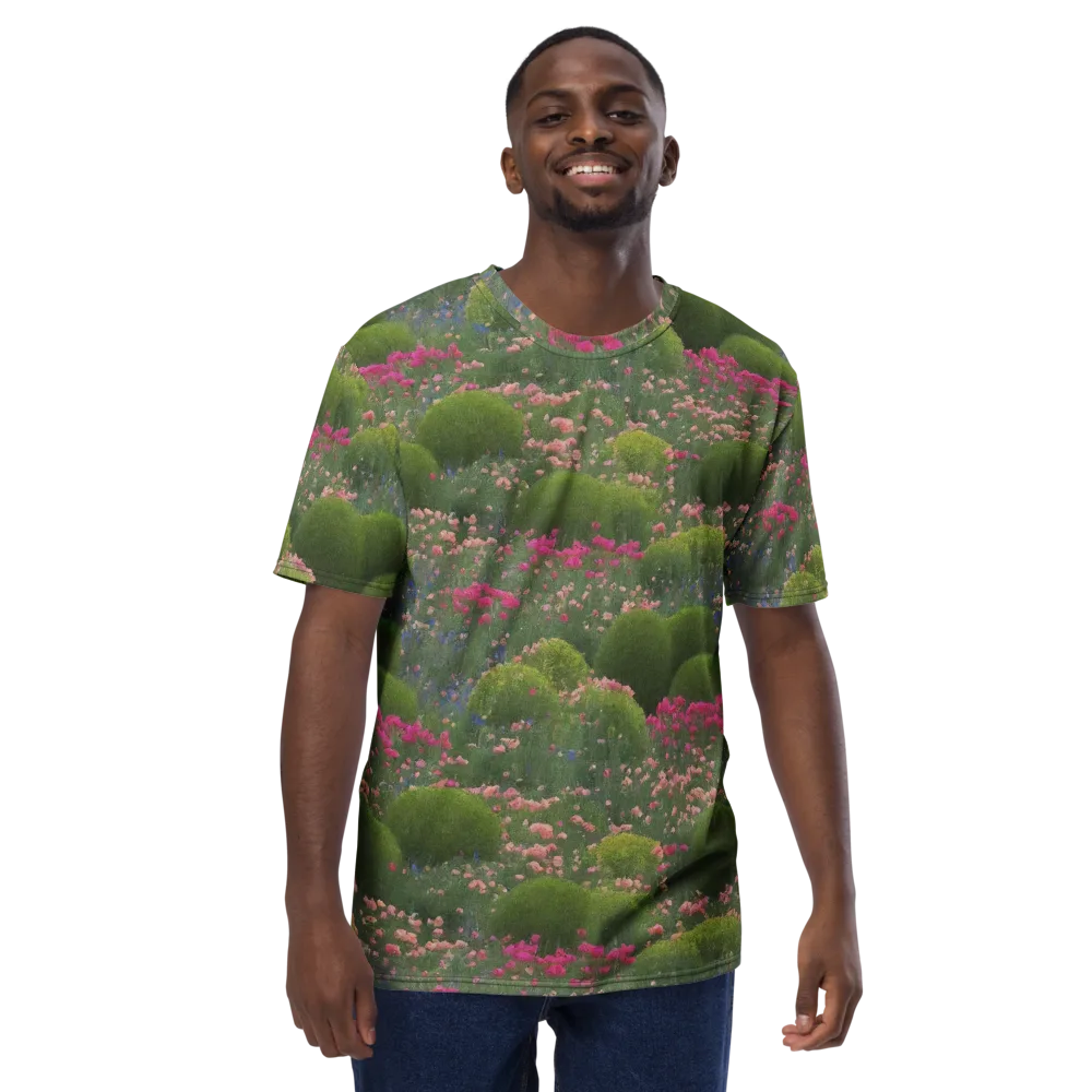 Meadow Mirage on Men's Crew Neck T-Shirt — Front