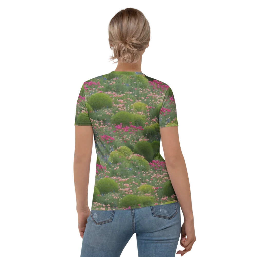 Meadow Mirage on Women's Crew Neck T-Shirt — Back