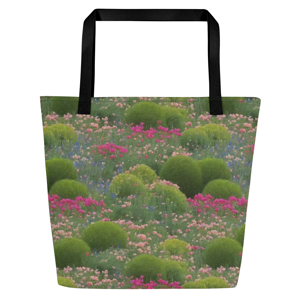 Meadow Mirage on Large Tote Bag W/ Pocket — Front