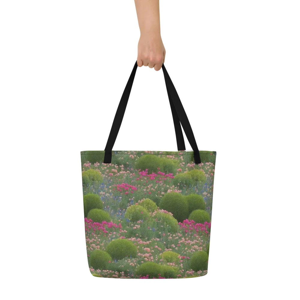 Meadow Mirage on Large Tote Bag W/ Pocket — Front