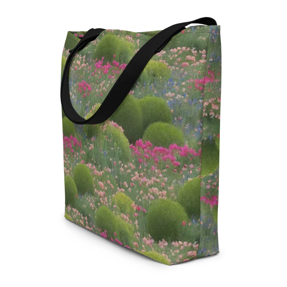 Meadow Mirage on Large Tote Bag W/ Pocket — Front
