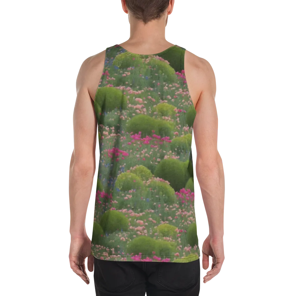 Meadow Mirage on Men's Tank Top — Back