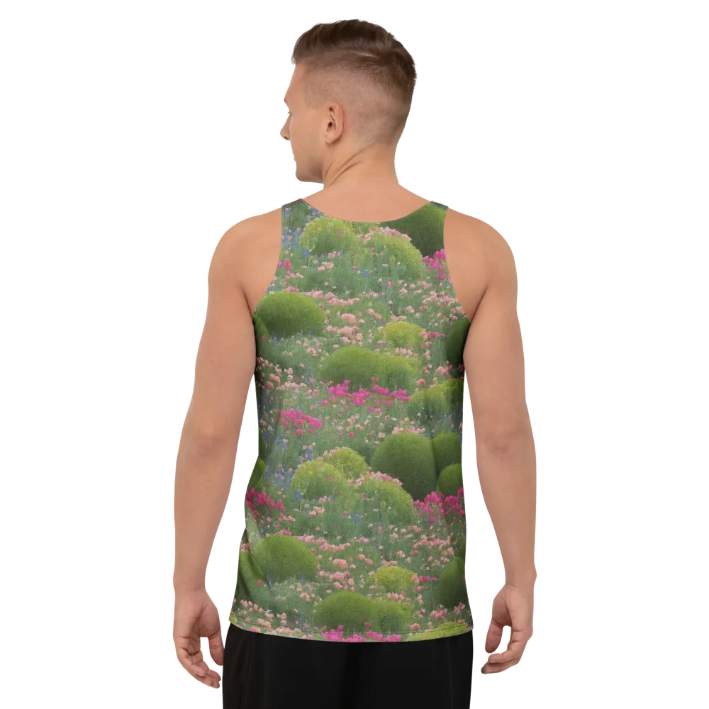 Meadow Mirage on Men's Tank Top — Back