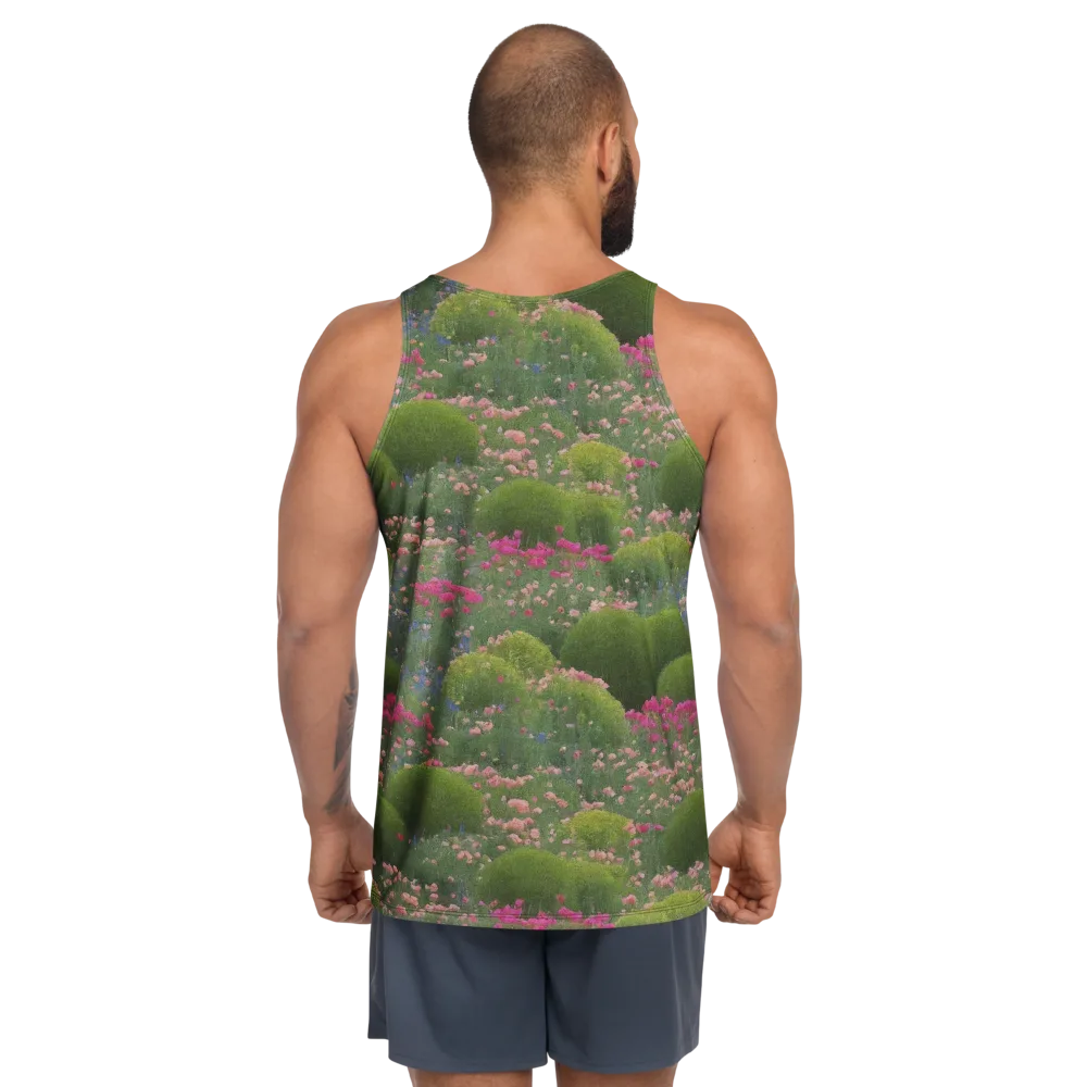 Meadow Mirage on Men's Tank Top — Back