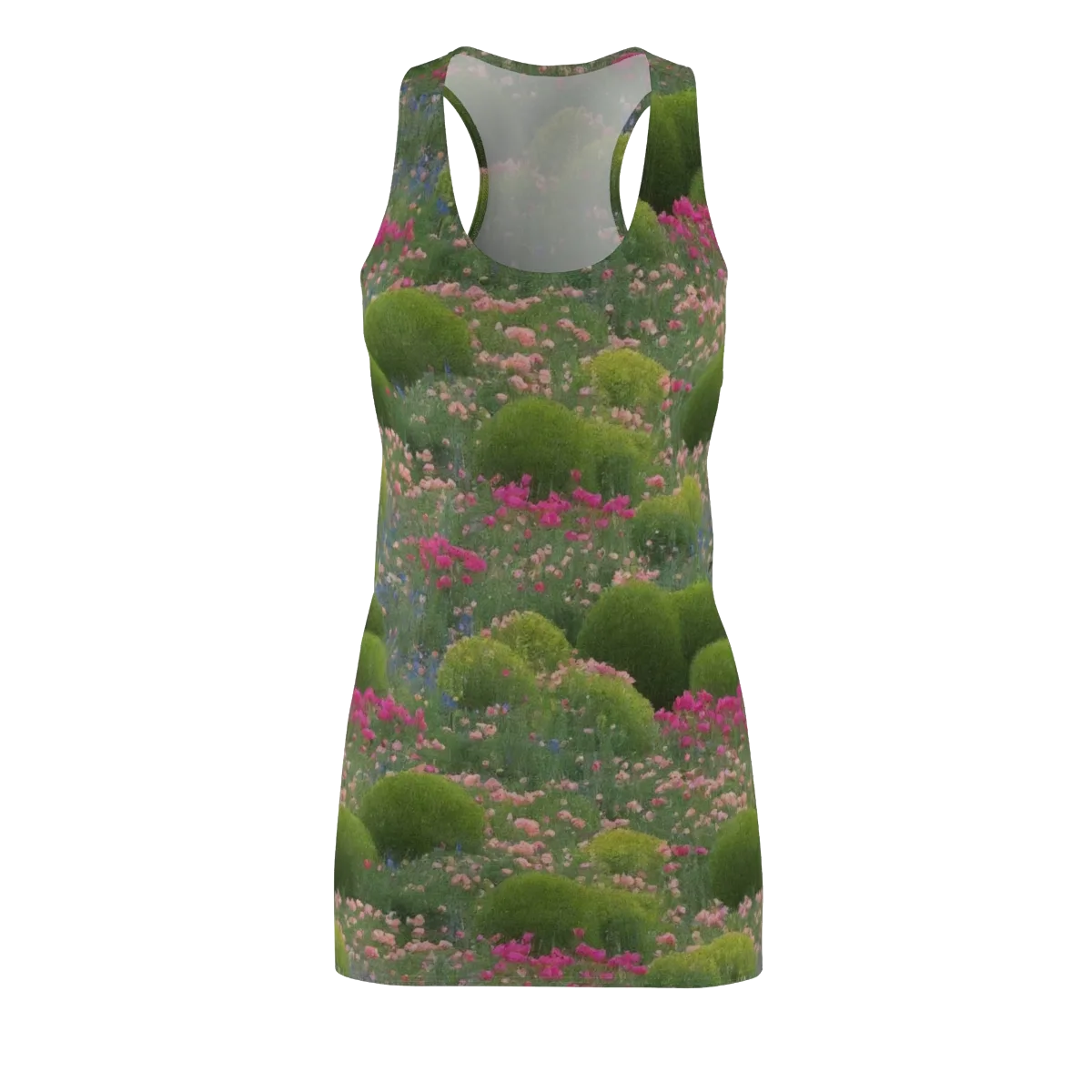 Meadow Mirage on Racerback Dress — Front