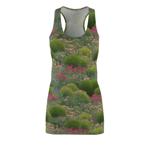Meadow Mirage on a Racerback Dress