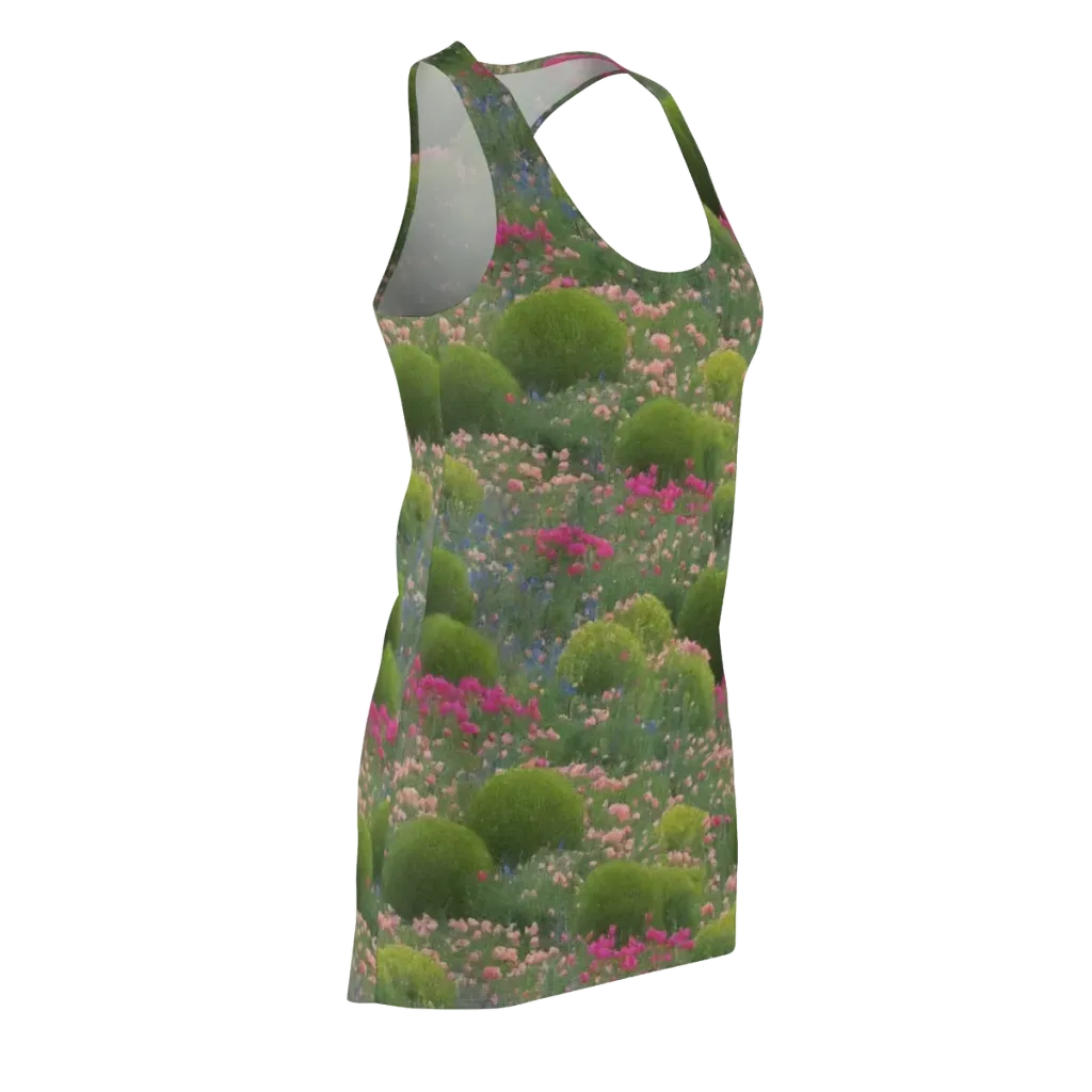 Meadow Mirage on Racerback Dress — Front Side