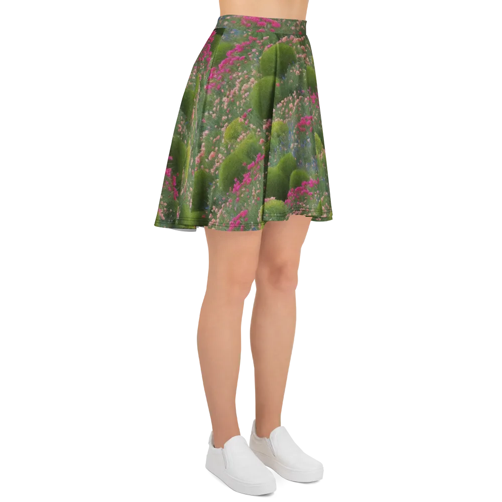 Meadow Mirage on Skater Skirt — Right