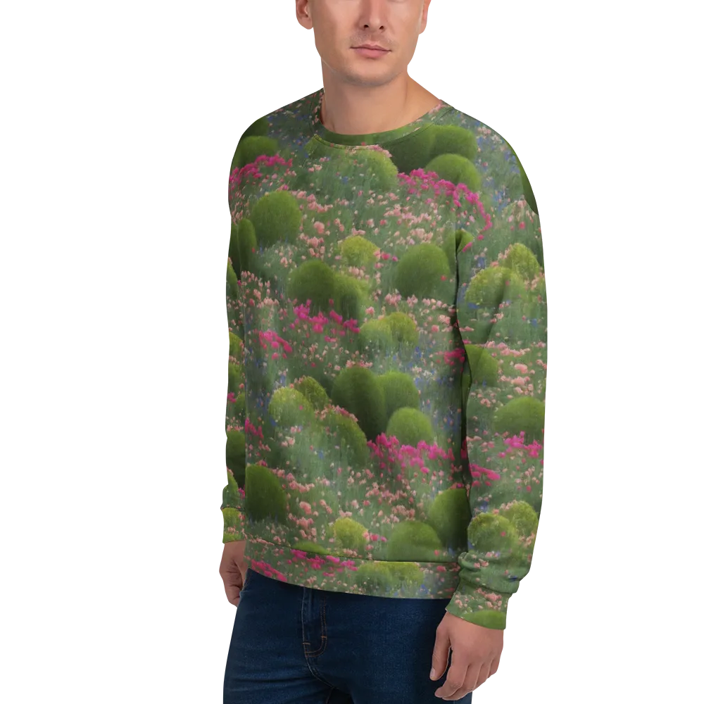 Meadow Mirage on Sweatshirt — Left Front