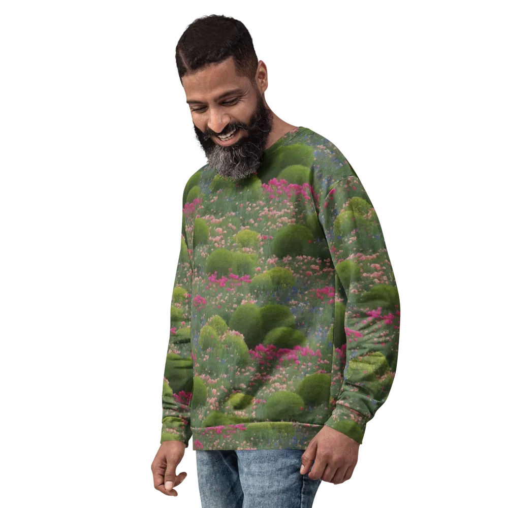 Meadow Mirage on Sweatshirt — Left Front