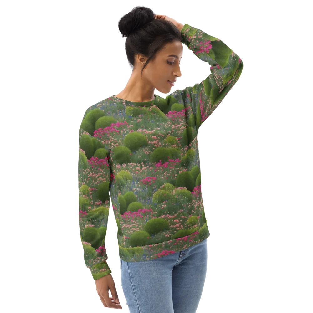 Meadow Mirage on Sweatshirt — Right Front