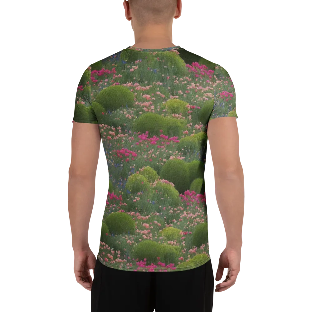 Meadow Mirage on Men's Athletic T-Shirt — Back