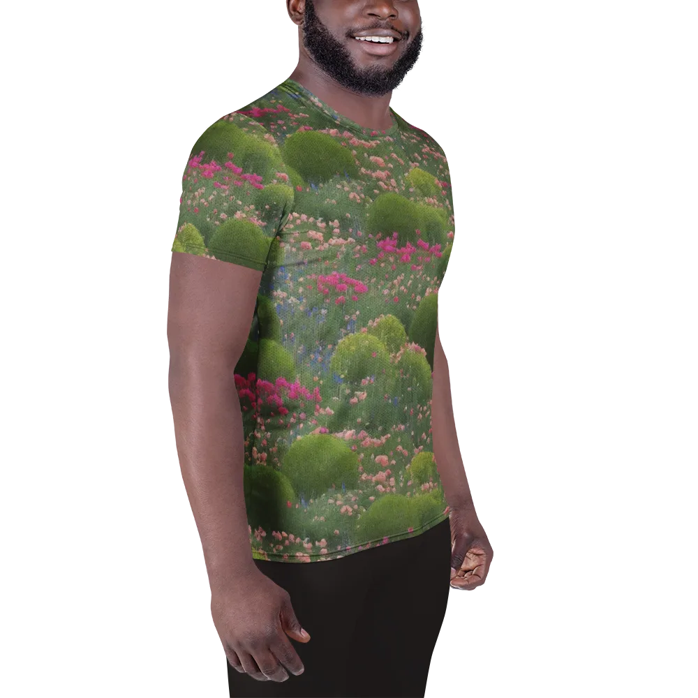 Meadow Mirage on Men's Athletic T-Shirt — Right