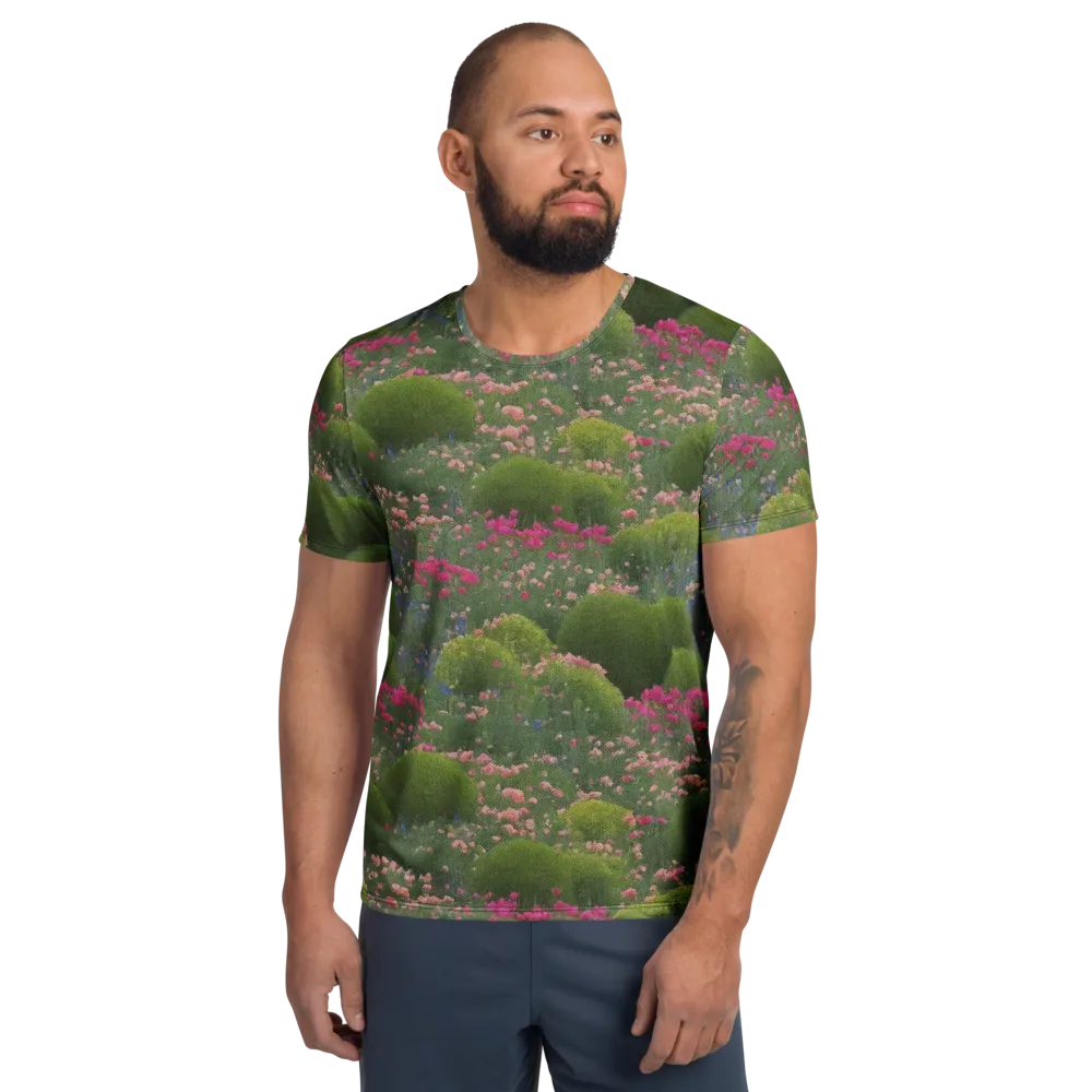 Meadow Mirage on Men's Athletic T-Shirt — Front