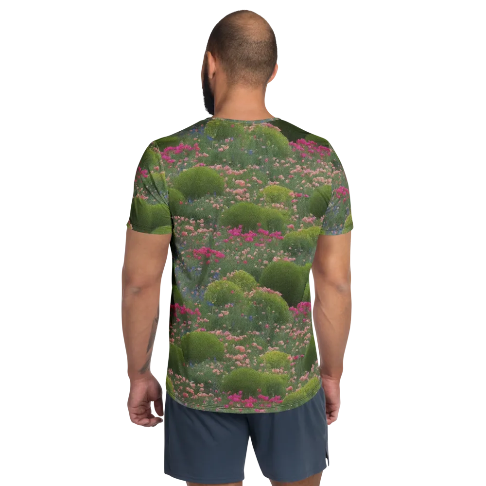 Meadow Mirage on Men's Athletic T-Shirt — Back
