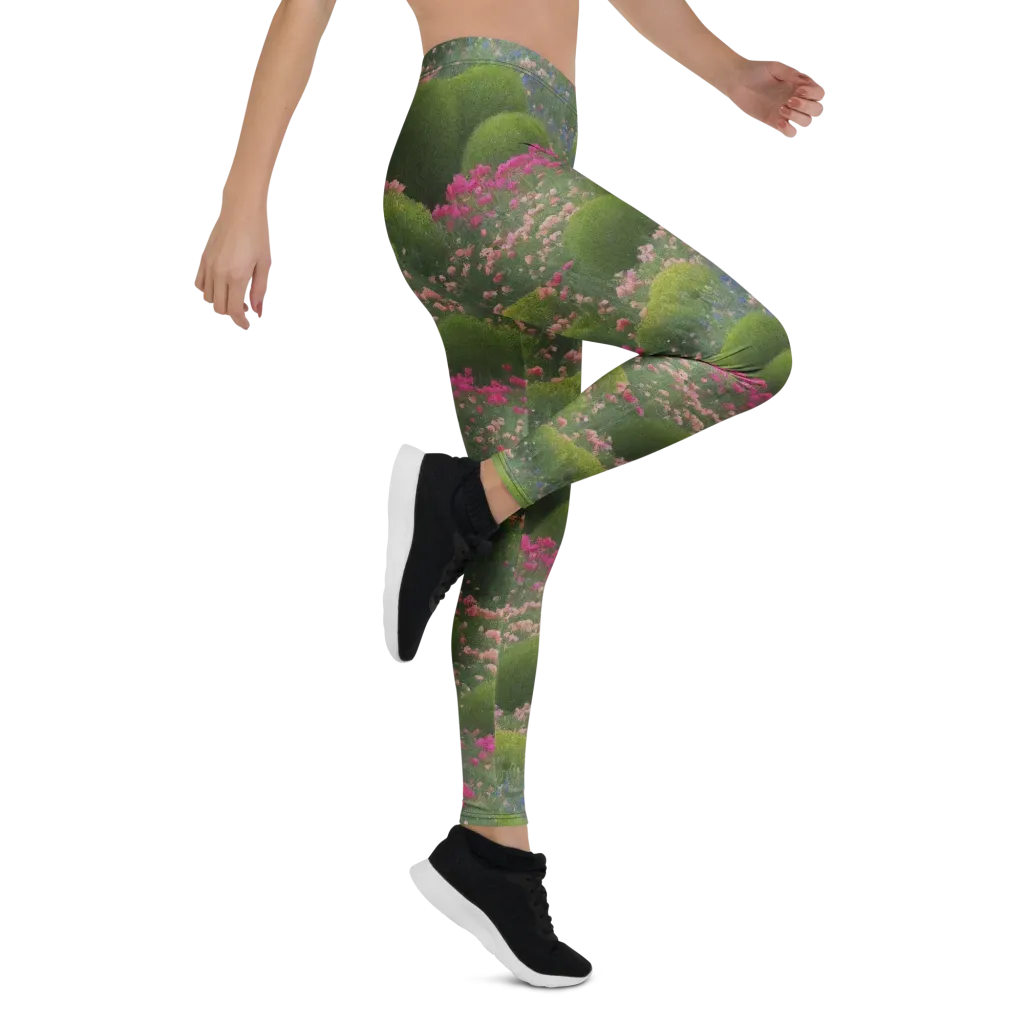 Meadow Mirage on Leggings — Right