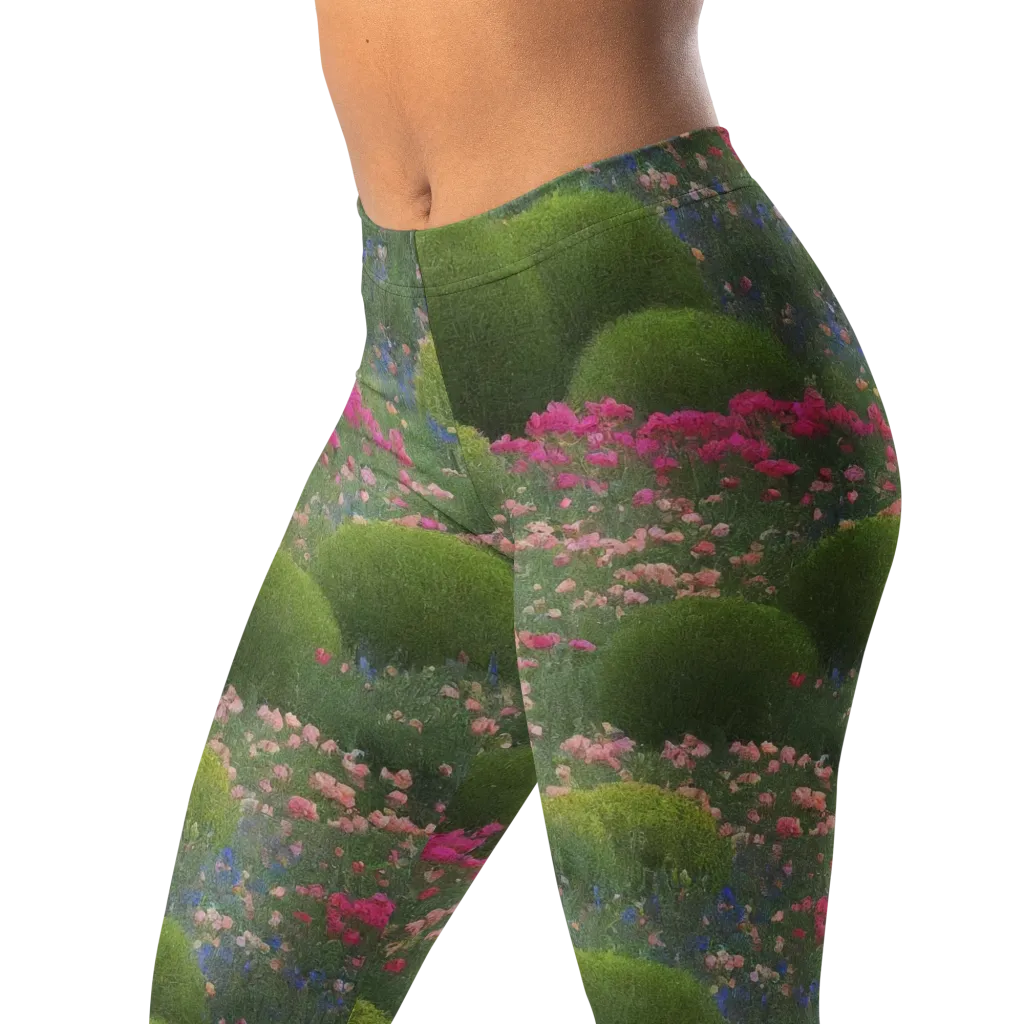 Meadow Mirage on Leggings — Left Front