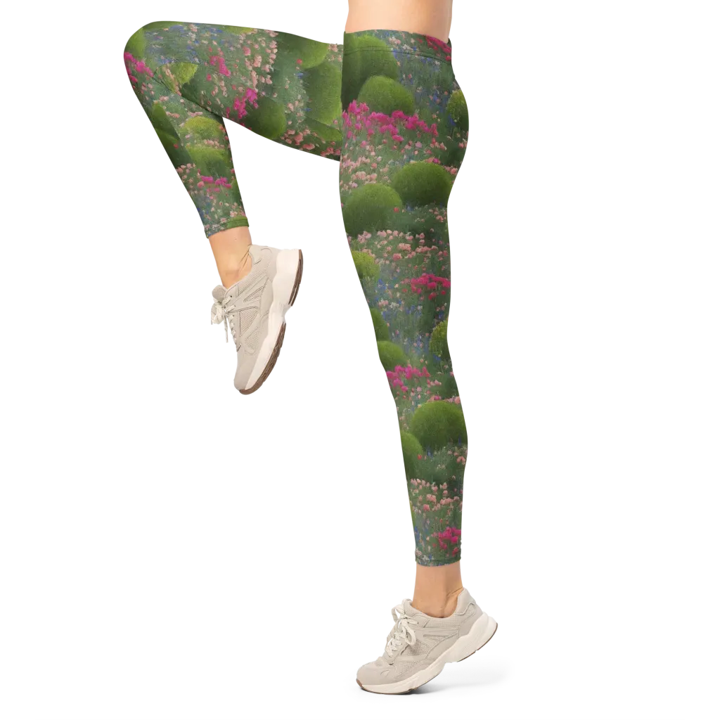 Meadow Mirage on Leggings — Left