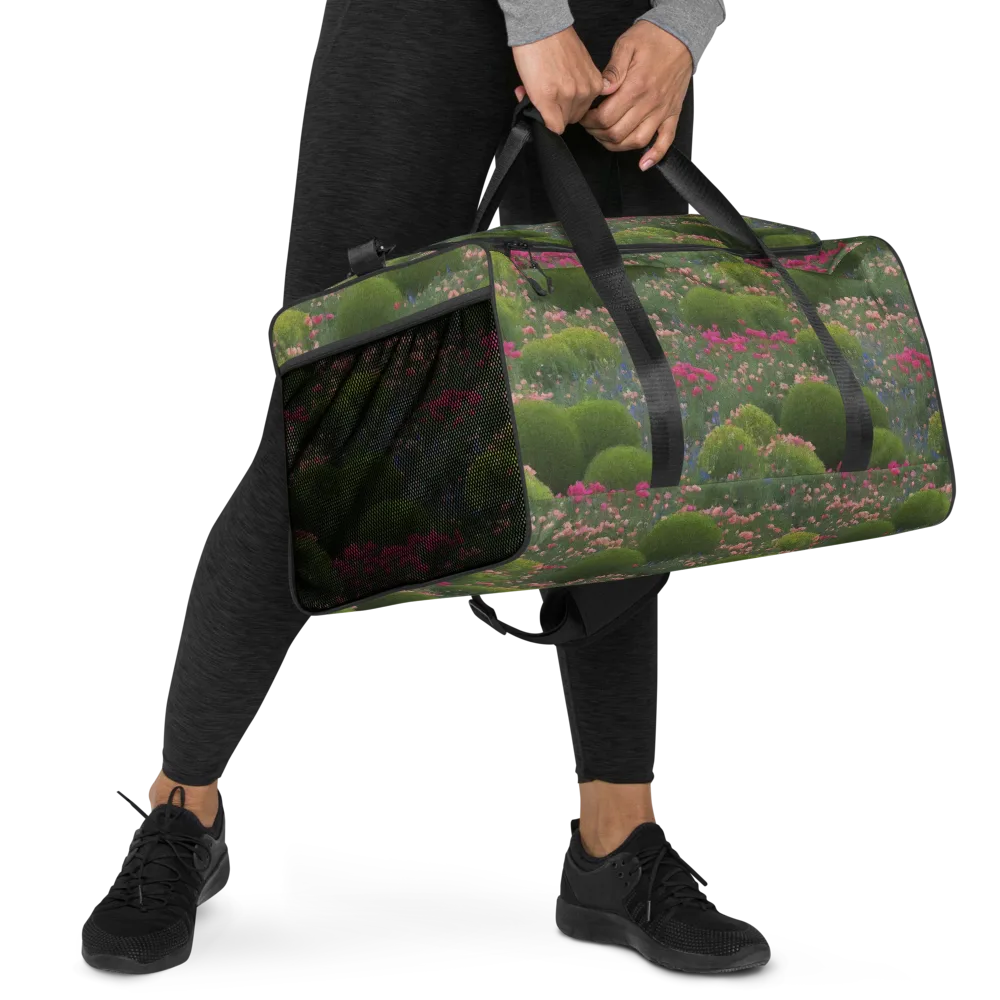 Meadow Mirage on Duffle Bag — Right Front