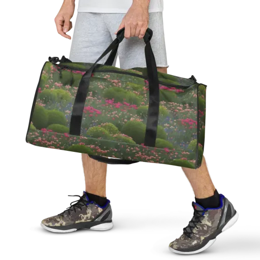 Meadow Mirage on a Duffle Bag