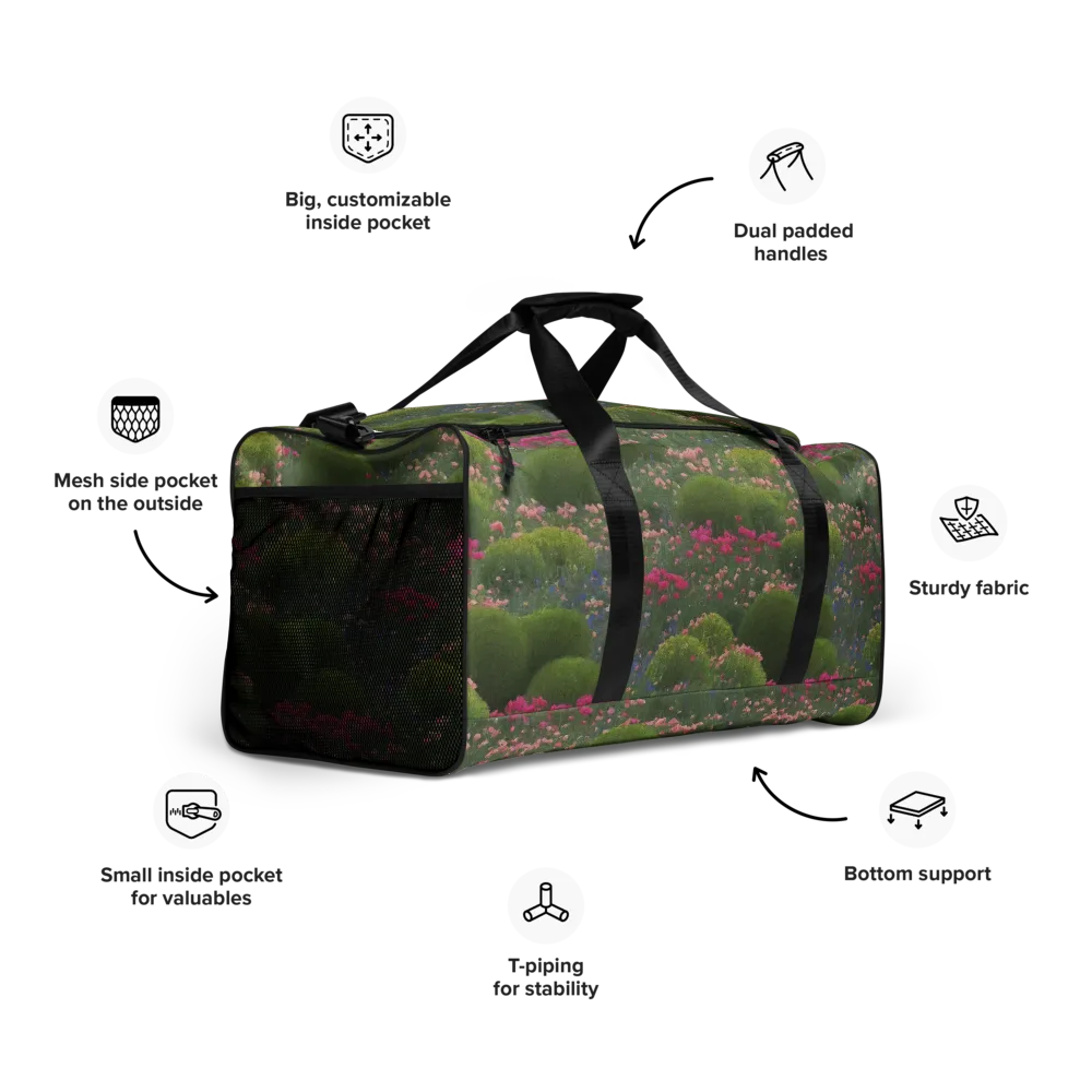 Meadow Mirage on Duffle Bag — Right Front