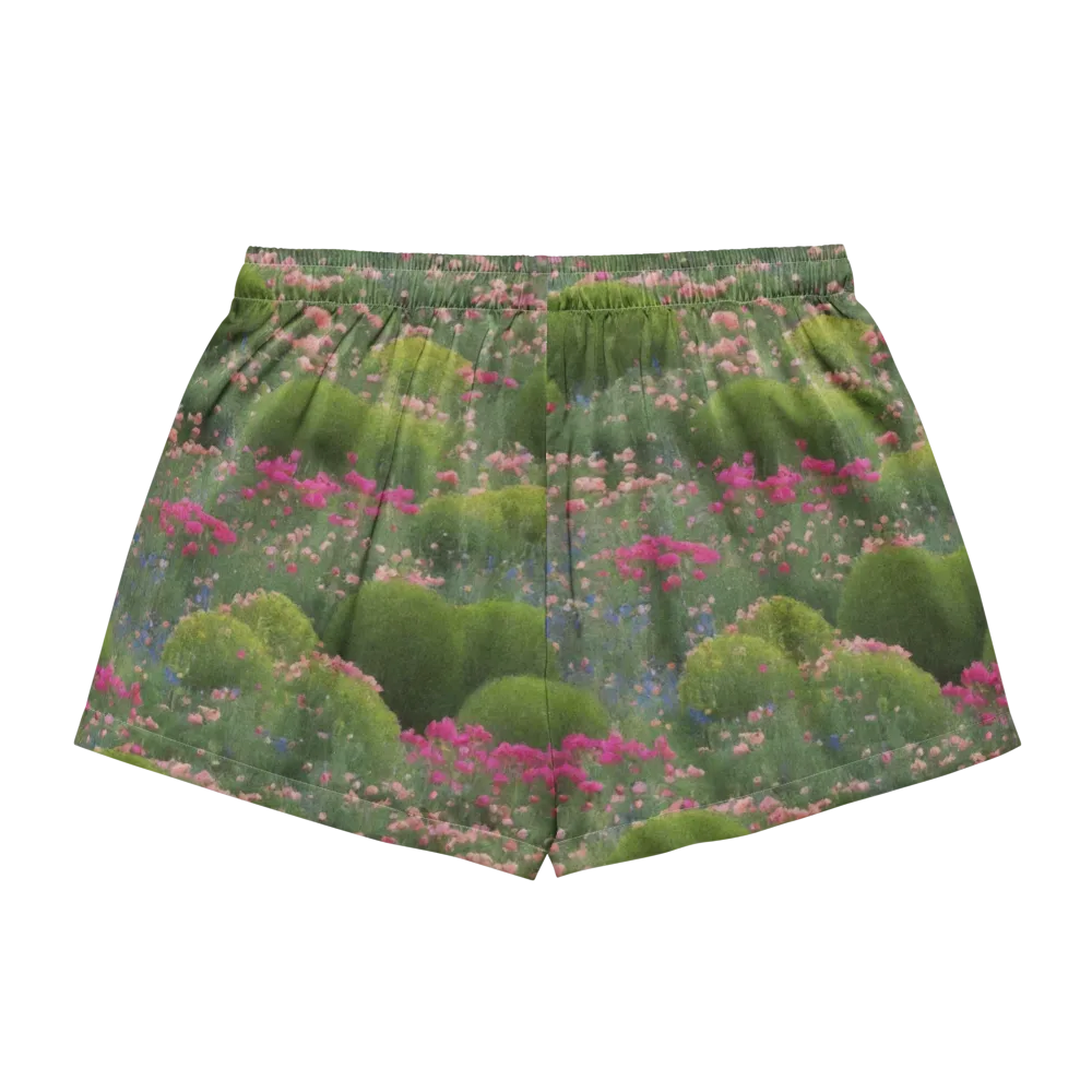 Meadow Mirage on Women's Pajama Shorts — Back