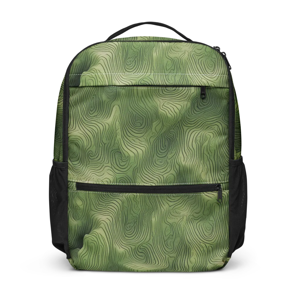 Verdant Contour on Utility Backpack — Front