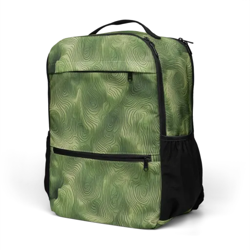 Verdant Contour on a Utility Backpack