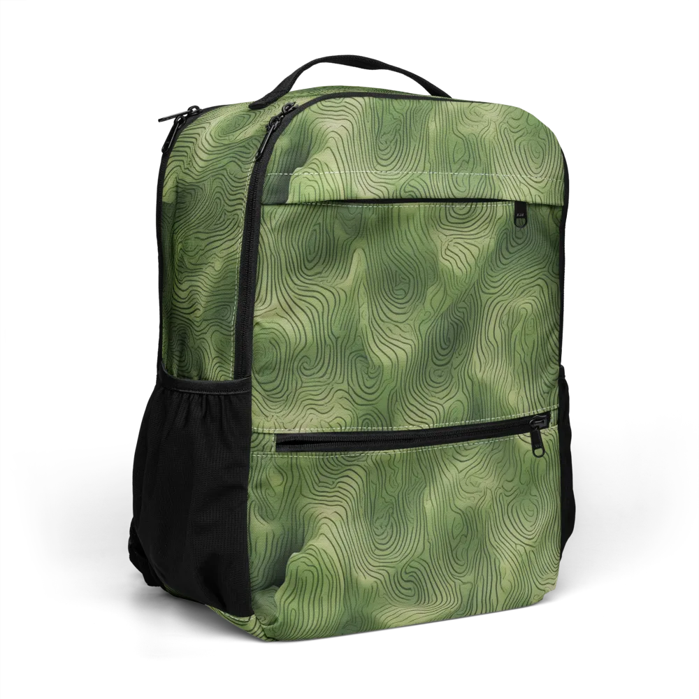 Verdant Contour on Utility Backpack — Right Front