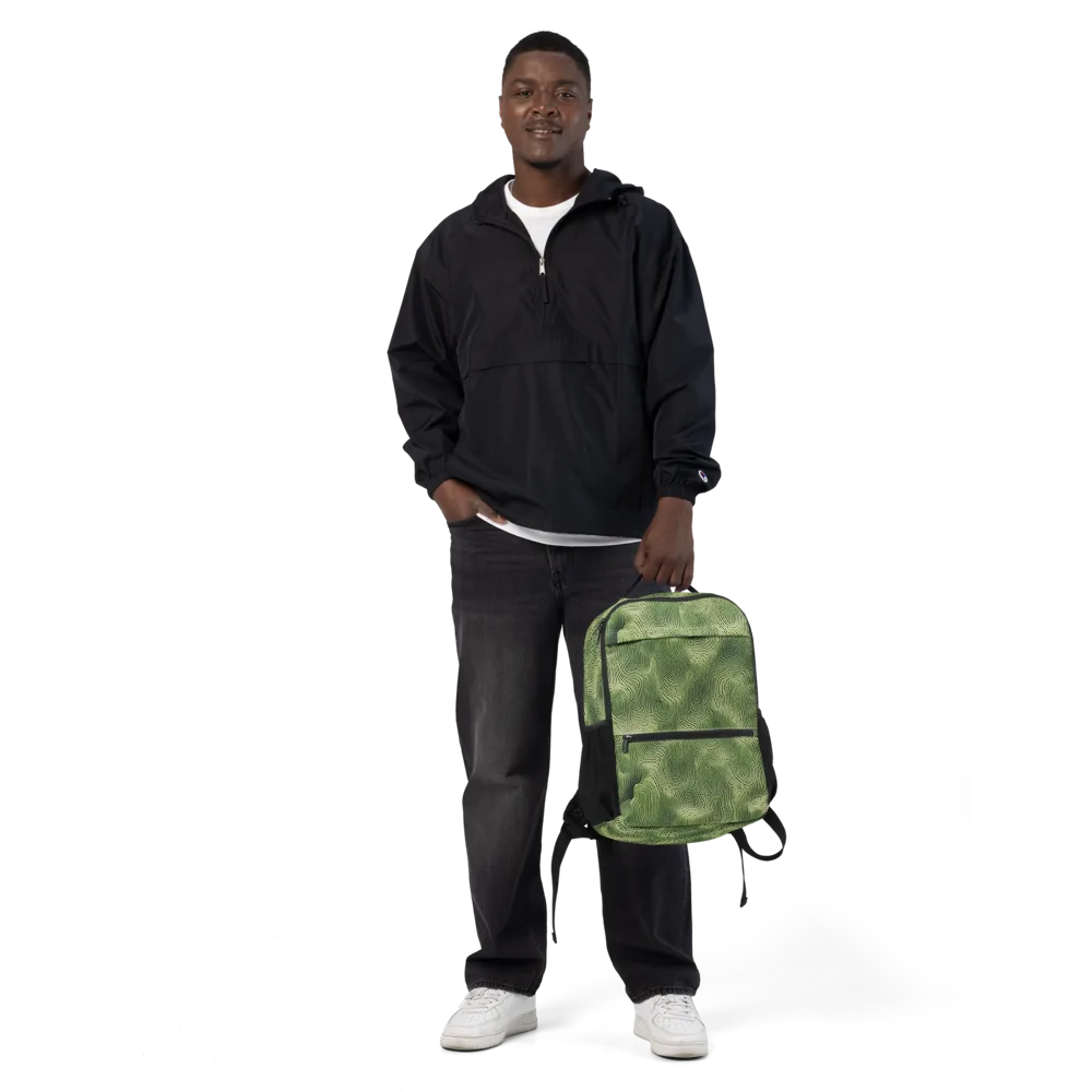 Verdant Contour on Utility Backpack — Front