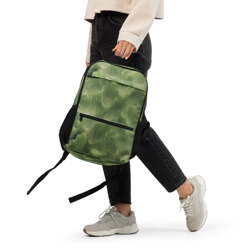 Verdant Contour on Utility Backpack — Front