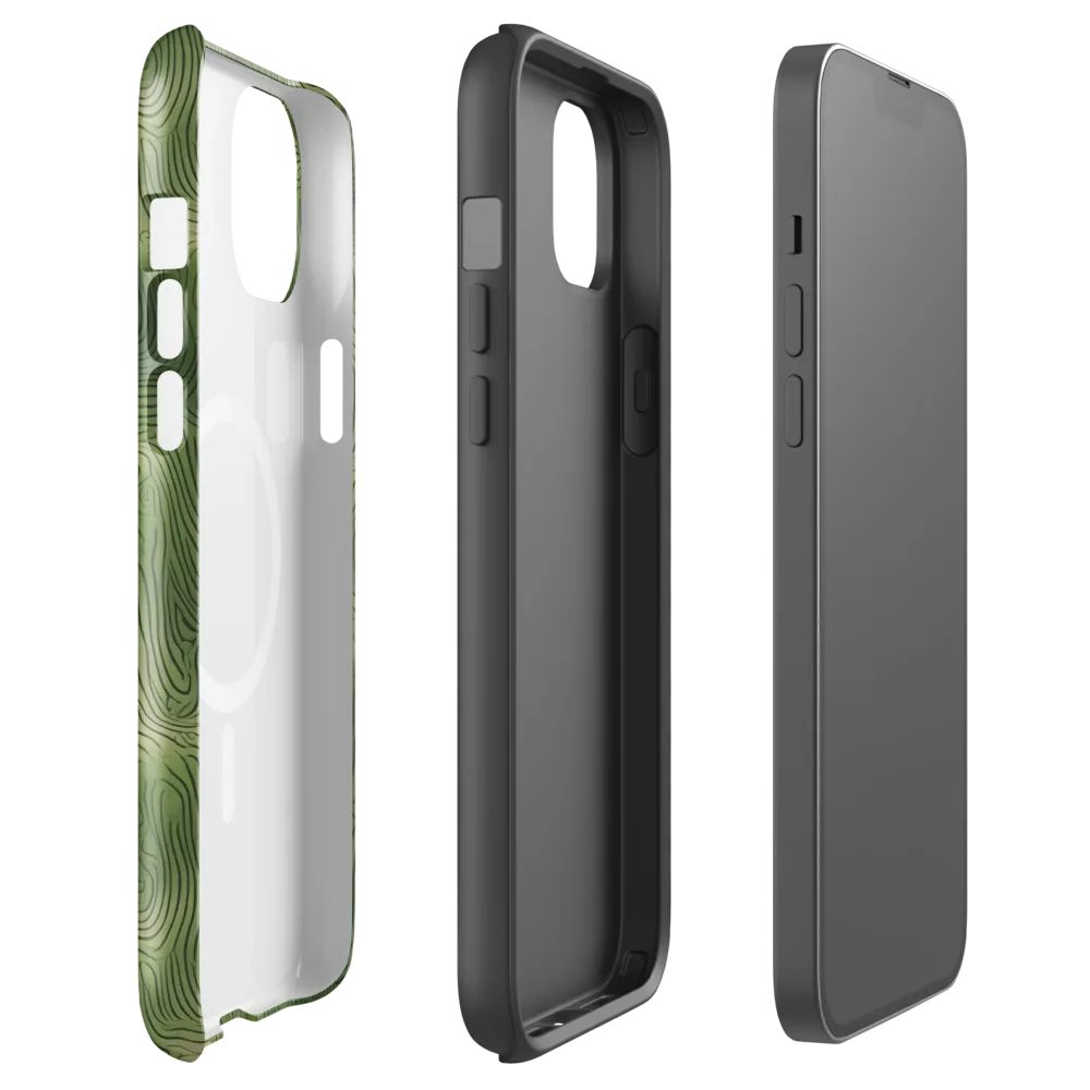 Verdant Contour on MagSafe Tough Case for iPhone® — Front