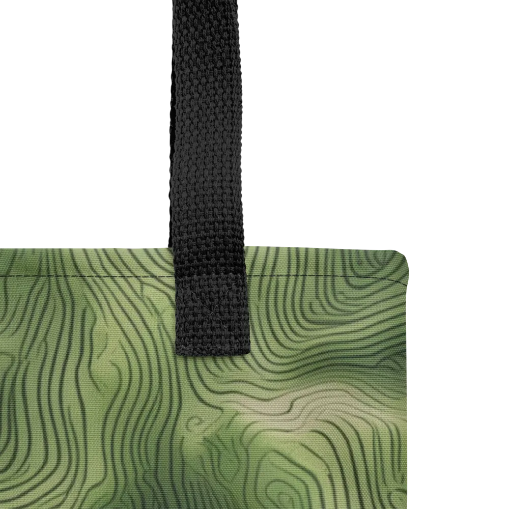 Verdant Contour on Tote Bag — Product details