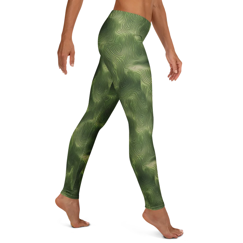 Verdant Contour on Leggings — Right