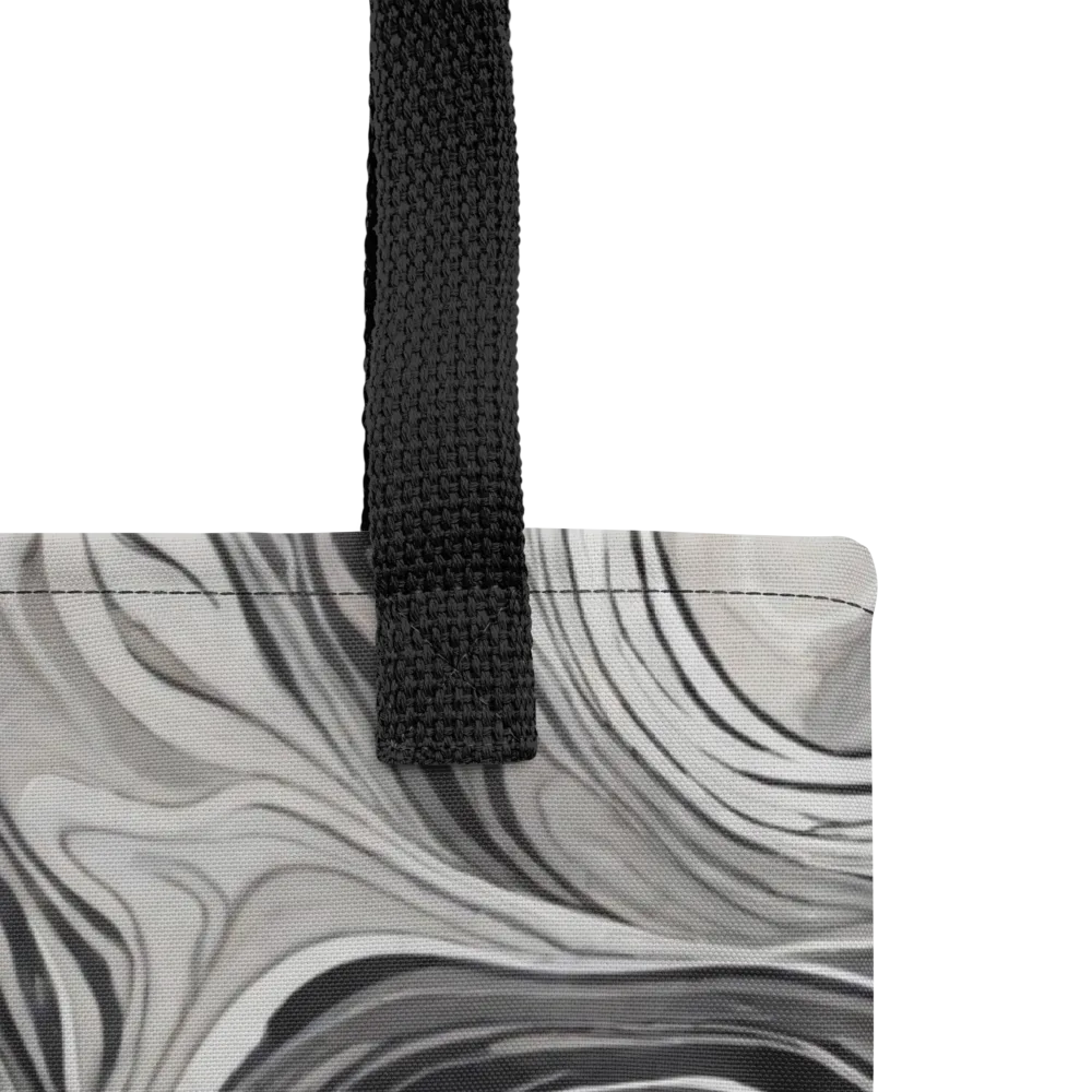 Monochrome Tide on Tote Bag — Product details