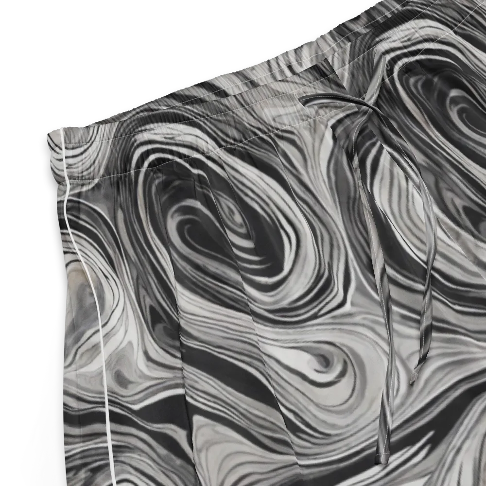 Monochrome Tide on Women's Pajama Shorts — Product details