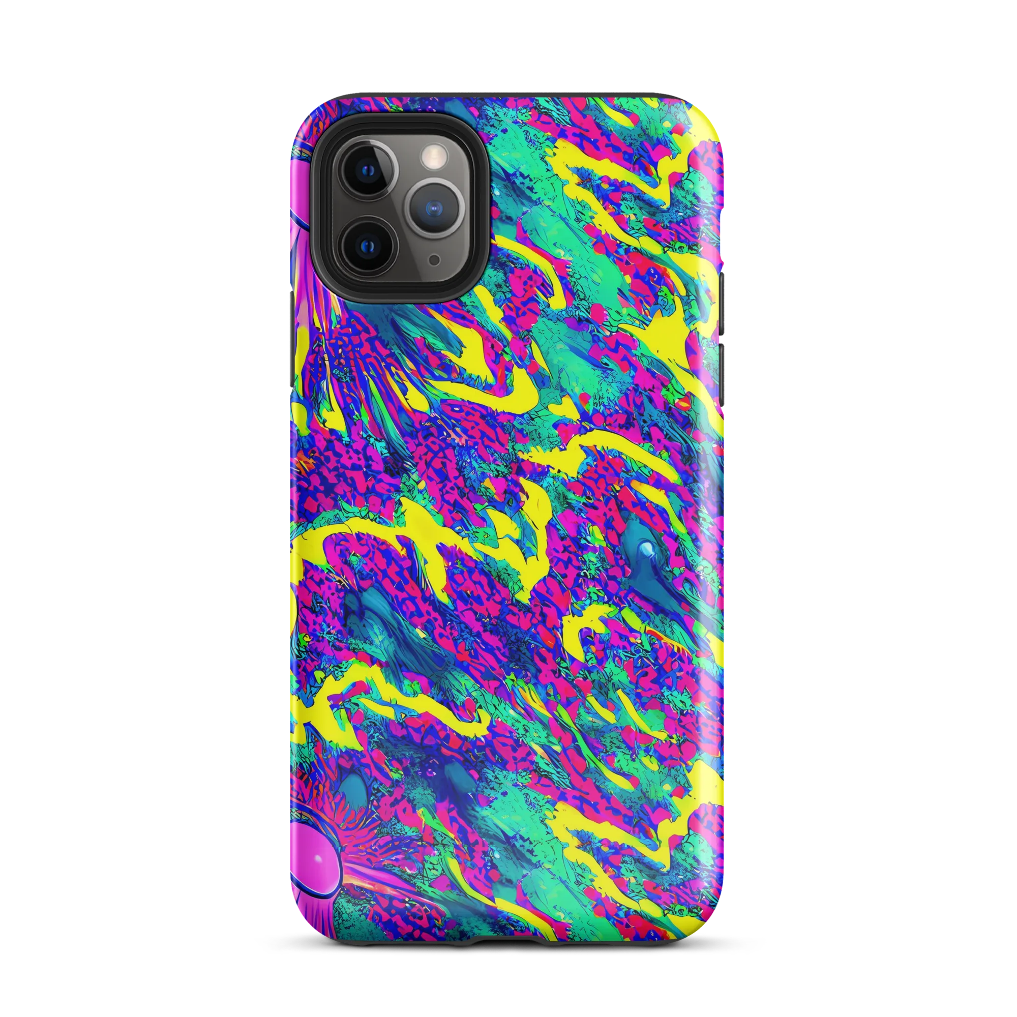 Liquid Bloom on Tough Case for iPhone® — Front