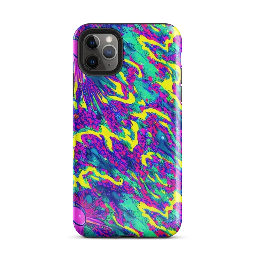 Liquid Bloom on a Tough Case for iPhone®