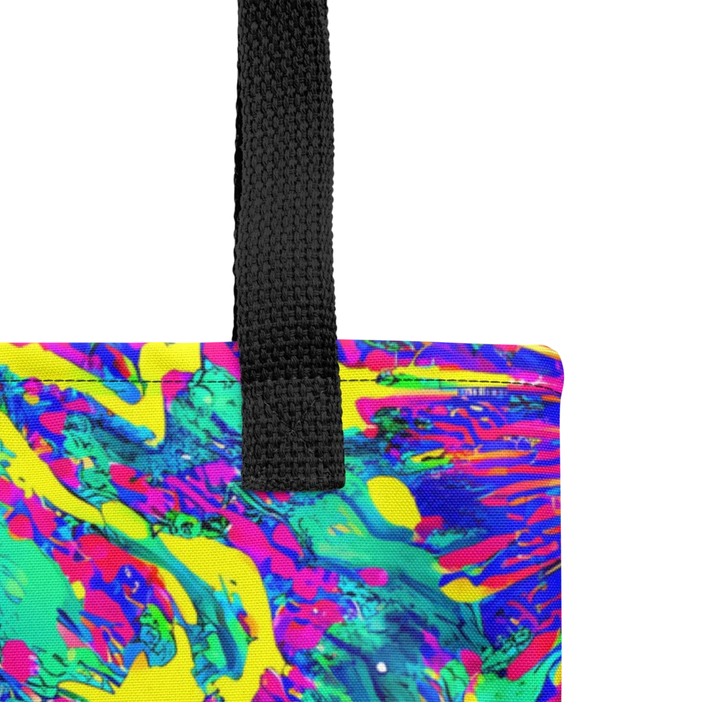 Liquid Bloom on Tote Bag — Product details