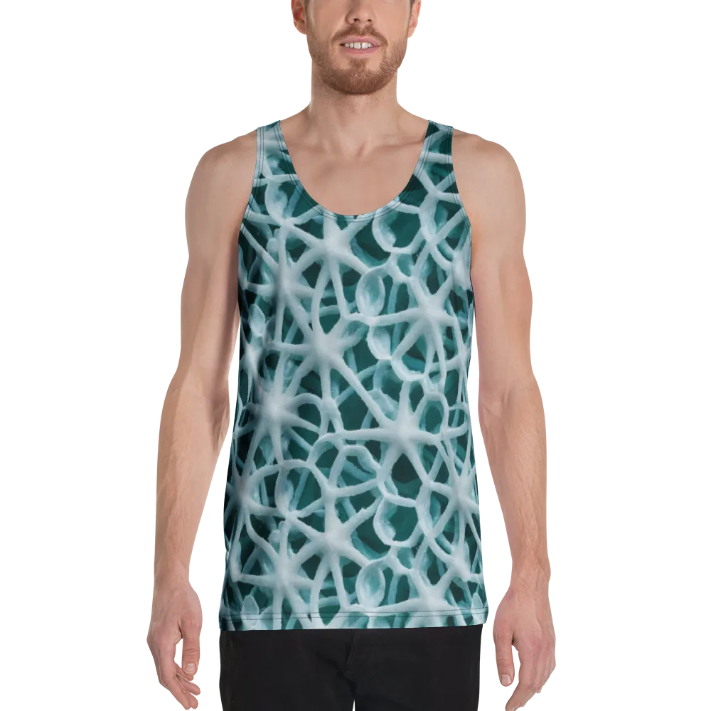 Arctic Coral on Men's Tank Top — Front