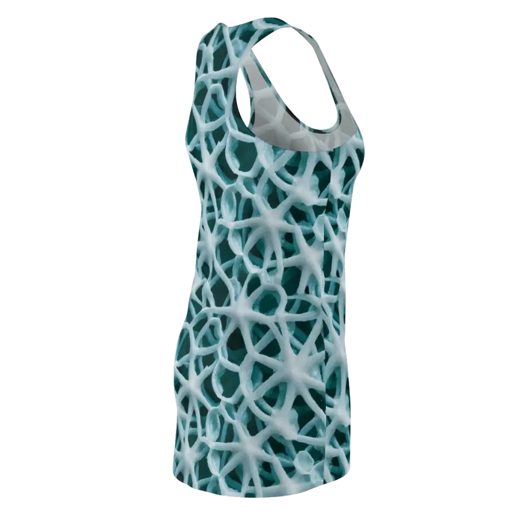 Arctic Coral on Racerback Dress — Back Side