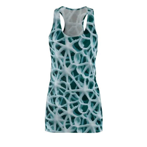 Arctic Coral on a Racerback Dress