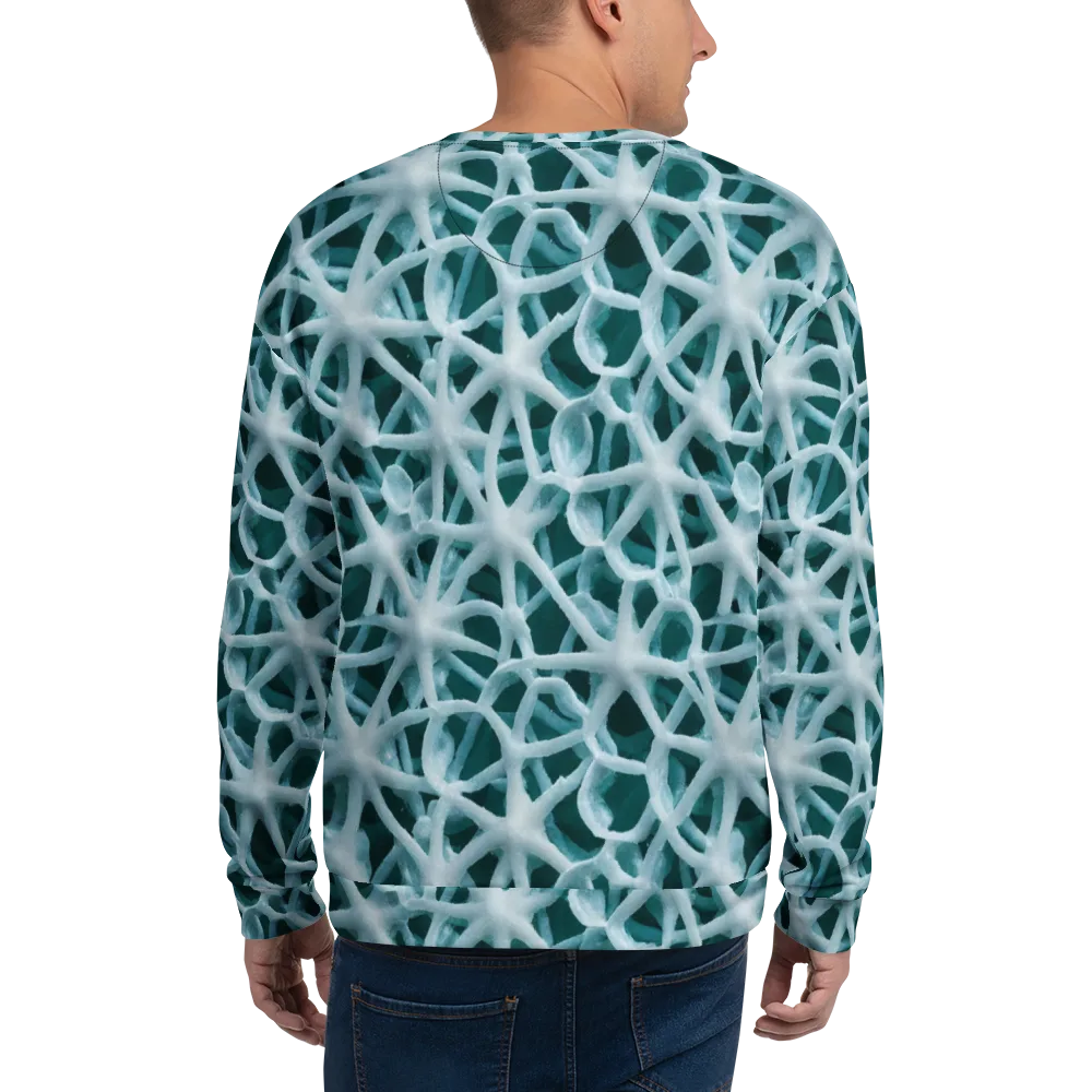 Arctic Coral on Sweatshirt — Back