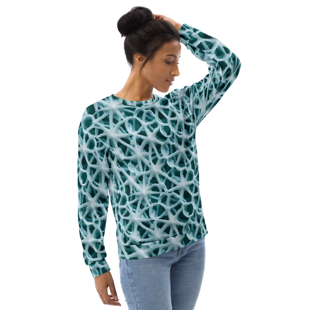 Arctic Coral on Sweatshirt — Right Front