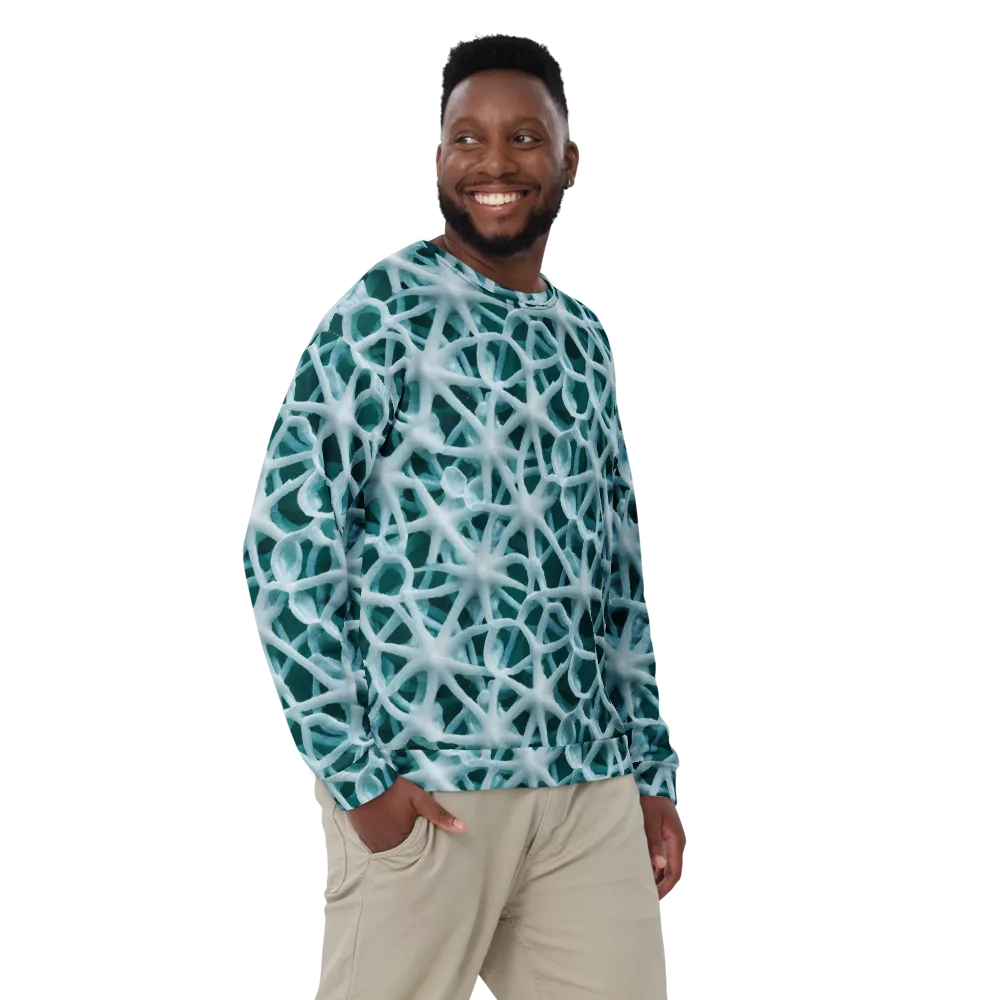 Arctic Coral on Sweatshirt — Front