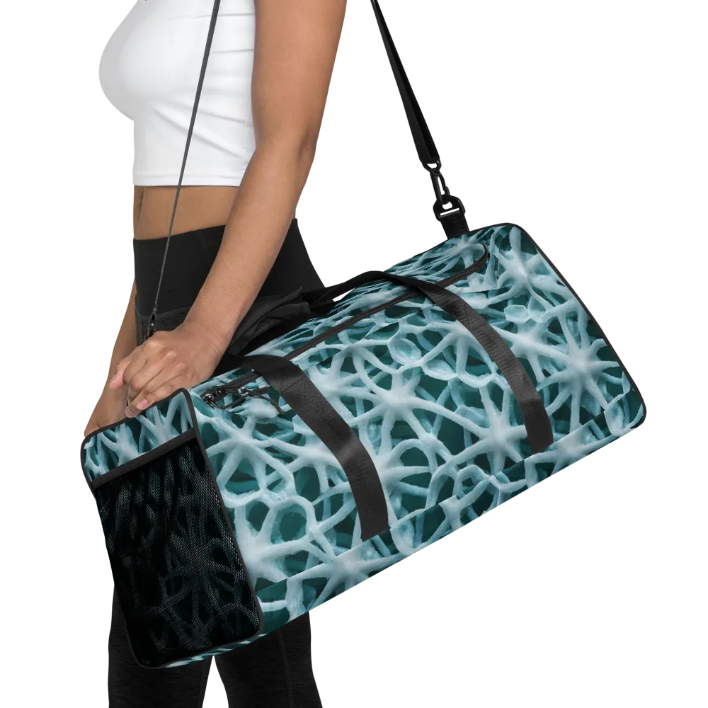Arctic Coral on Duffle Bag — Front